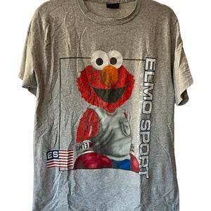 Vintage 90s Elmo Sport Streetwear Single Stitch Changes Shirt Adult Large